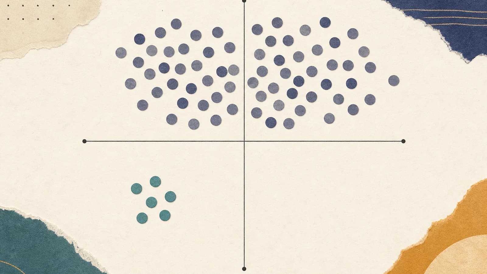 Emerging AI startup ideas mapped by competition density and market readiness in 2026