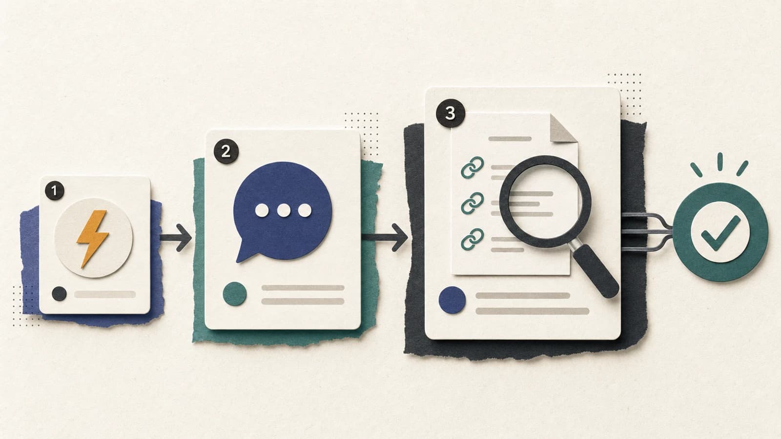 Three-step free validation stack: quick score, Reddit demand check, sourced viability report