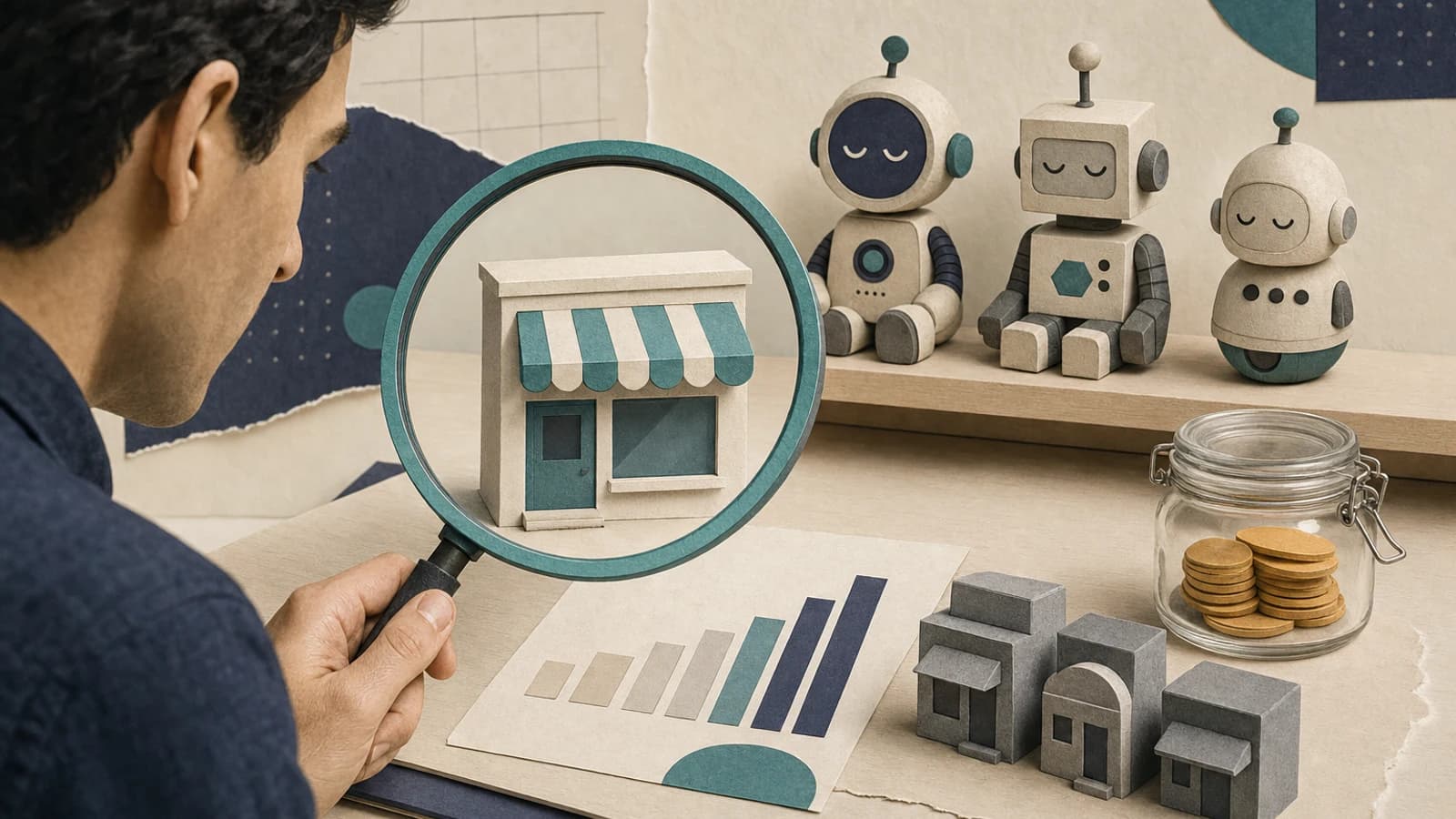 Founder checking demand and competitors for a business idea before paying for Meta Muse, ChatGPT Dots or Grok Bot