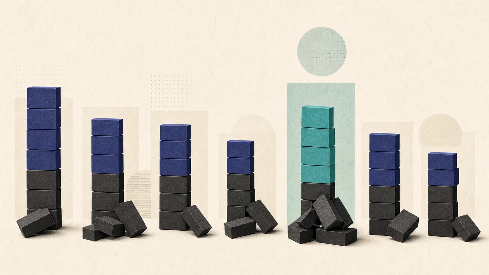 Startup failure rate by industry showing information sector at 70.9 percent 10-year failure