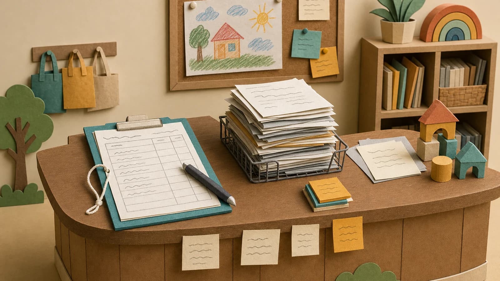Small childcare provider using paper sign-in sheets and manual billing